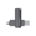 Flash Drive 64Gb Usb 3.2 Conectores Duplos Tipo C e Usb