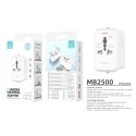 Adaptador de viagem universal, compatível com UE/Reino Unido/EUA/AUS