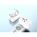 Adaptador de viagem universal, compatível com UE/Reino Unido/EUA/AUS
