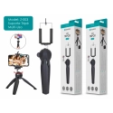 Mini Tripé Multi-Uso Novoteck Z-003 - Versátil e Portátil para Smartphones, Ideal para Fotos e Vídeos