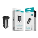 Mini Carregador Rápido para Carro Novoteck Q-004 com Dupla USB 3.4A