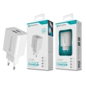 Carregador 2.4A 2 USB Branco NOVOTECK C-003