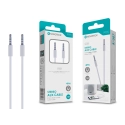 Cabo Aux 1M 4Pin Jack 3.5 NOVOTECK A-007