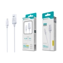 Cabo Lightning Branco 5A 50W 1M S-058 Silicone TPE