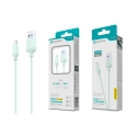 Cabo Lightning Verde Água 5A 50W 1M S-058 Silicone TPE