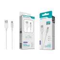 Cabo Type-C Branco 3.4A 1M S-041