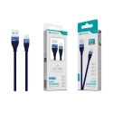 Cabo de Dados Micro USB Textil Trançado 5A 1M S-037
