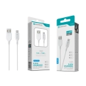 Cabo Micro USB Branco 3.4A 1M S-040