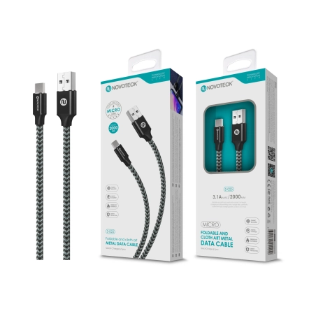 Cabo Micro USB 3.1A 2M S-025