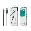 Cabo Micro Usb Negro 2.4A 1M S-007