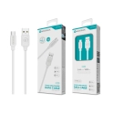 Cabo Type-C Branco 2.4A 1M S-008