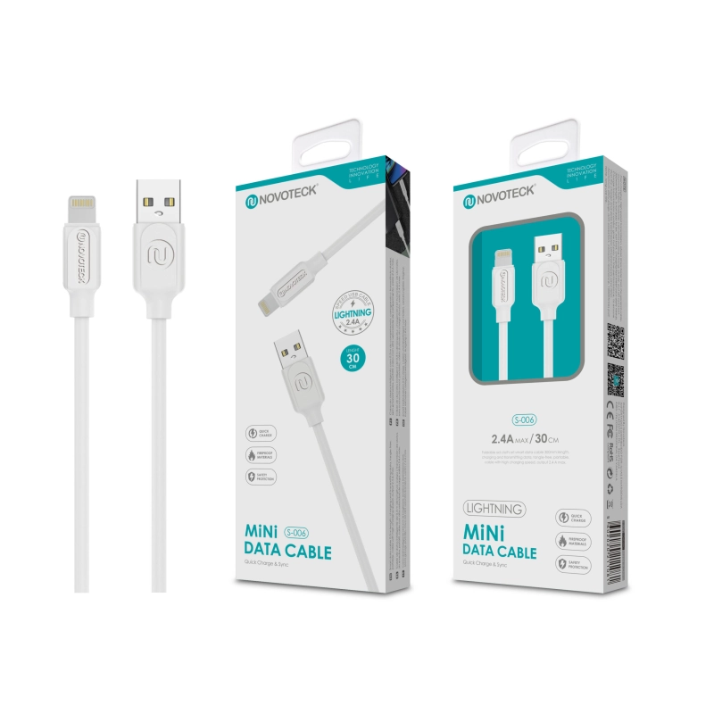 Mini Cabo Lightning 2.4A 0.3M S-006