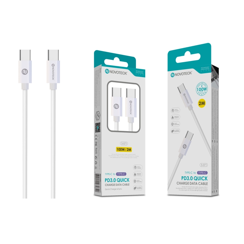 Cabo PD 100W Type-C to Type-C 2M S-071