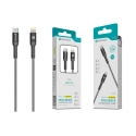 Cabo PD 35W Type-C to Lightning 1M S-068 Trança de Nylon