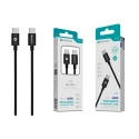 Cabo Type-C PD 3.0 Quick Charge - 66W, 1000mm, Sincronização Rápida S-059