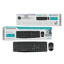 Combo de Teclado e Mouse/Rato sem Fios NOVOTECK JX-006 - Conforto e Eficiência no Trabalho e Lazer