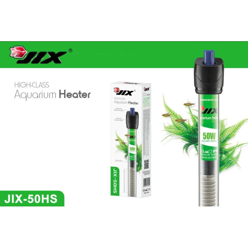Aquecedor de aquário de Vidro JIX-50HS