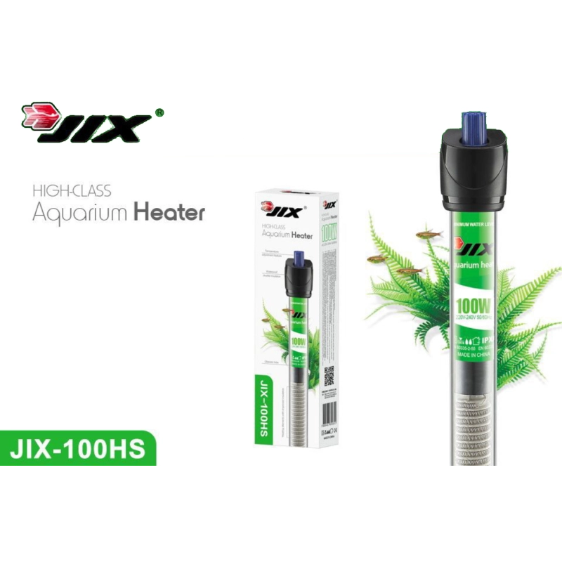 Aquecedor de aquário de Vidro JIX-100HS