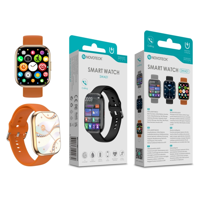 Smartwatch SWA01 Rosa Gold 49MM
