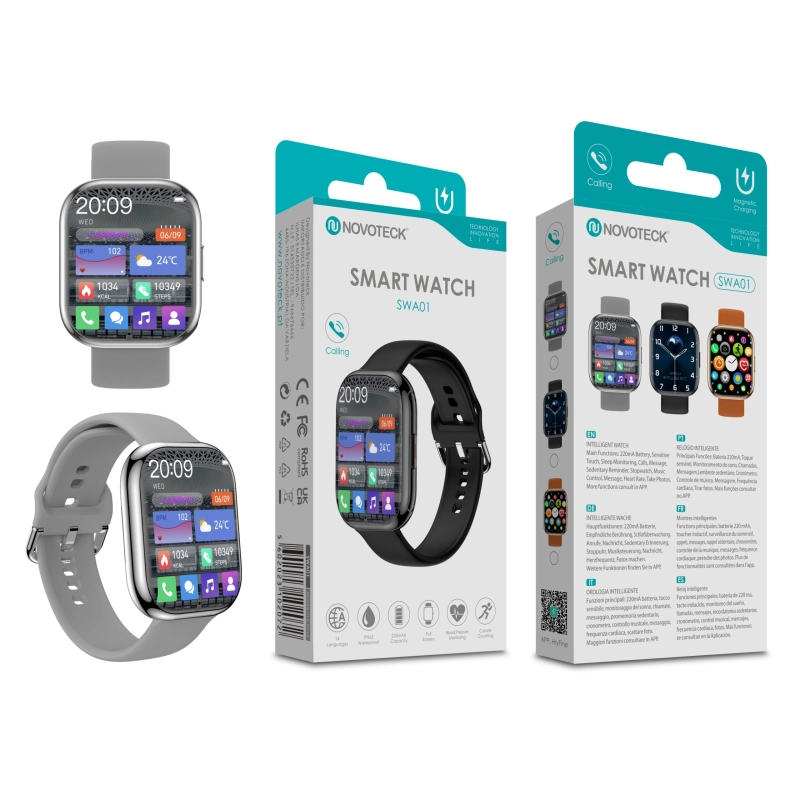 Smartwatch SWA01 Prateado 49MM