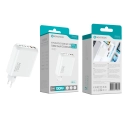 Carregador GaN PD 100W TYPE-CX4 + USBX2 NOVOTECK C-020