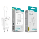 Kit Carregador Rápido NOVOTECK C-015L PD 45W GaN - Com Cabo Type-C para Lightning, Portátil e Eficiente
