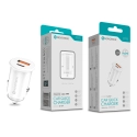 Carregador Rápido para Carro NOVOTECK Q-007 PD 27W - Portas USB-C e USB-A, Carregamento Duplo e Seguro