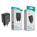Carregador Rápido NOVOTECK C-015 EU PD 45W GaN - Compatível com USB-C, Portátil e Potente,Negro
