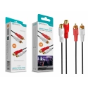 Cabo 3M Rca 2 Fema To Rca 2 Macho NOVOTECK A-032