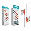 Cabo 3M Rca 2 Macho To Rca 2 Macho NOVOTECK A-036