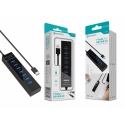 Hub USB 2.0 de 7 Portas NOVOTECK - Expansão de Alta Capacidade com Indicação LED HK-070