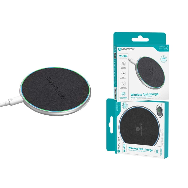 Base 15W Carregador Wireless W-002