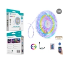 Fita Led 5M 5V 5050Rgb 150Led 8W Bt App Ip65 LED-021