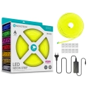 Fita Neon Led Cor Limão5M 10W 12V 600Led Ip65 LED-025