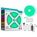 Fita Neon Led Verde Água 5M 10W 12V 600Led Ip65 LED-025
