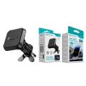 Suporte Z-058 para Ventilação de Carro - Magnético, Rotação Completa, Fibra de Carbono