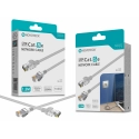 Cabo de Rede Novoteck UTP Cat.5e SE-001 - 1,5m, RJ45,Alta Velocidade 1000 Mbps, 250MHz