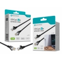 Cabo de Rede Blindado Novoteck STP Cat.6e SE-008 – 3,0m, 1000 Mbps, Conectores RJ45