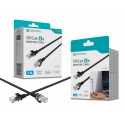 Cabo de Rede Blindado Novoteck STP Cat.6e SE-009 – 5,0m, 1000 Mbps, Conectores RJ45