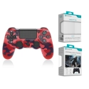 Comando Jogo PS4-PC-Android Tropa Vermelho Sem Fio 2.4G GM-004