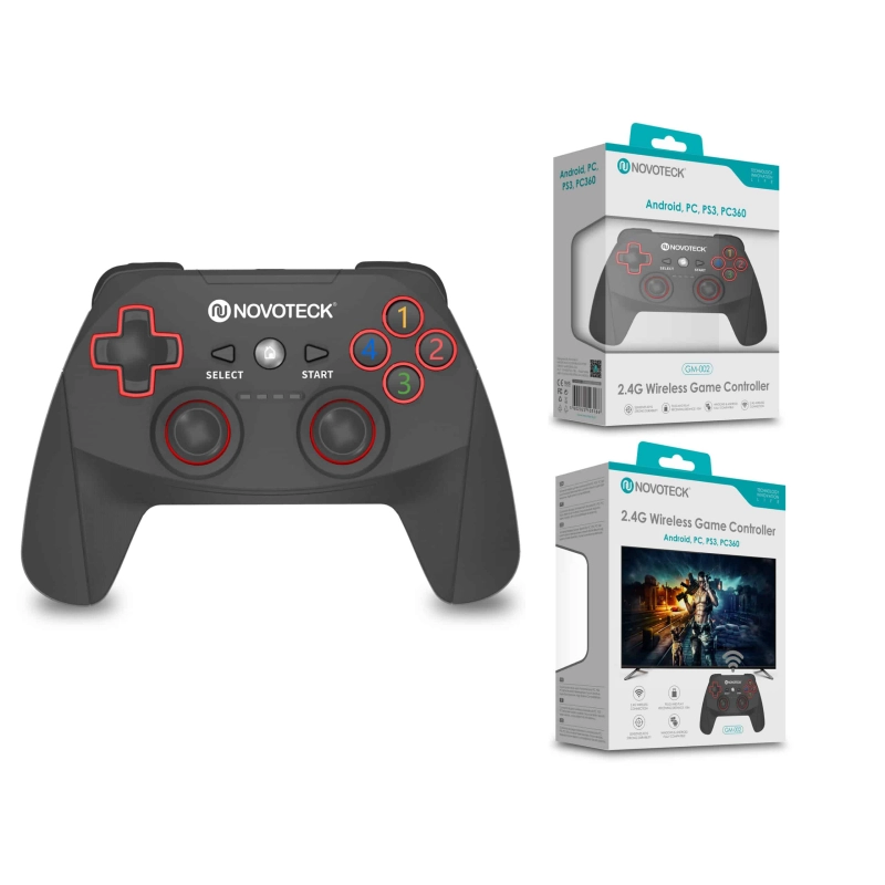 Comando Jogo Pc-Android-Pc360-PS3 sem Fio GM-002