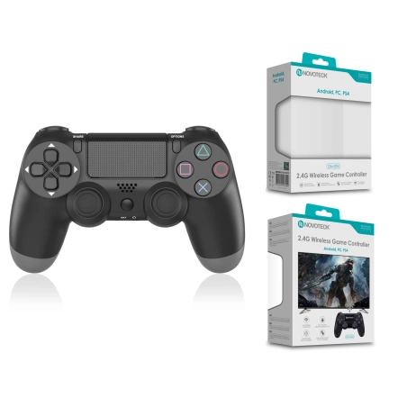 Comando Jogo PS4-PC-Android Negro Sem Fio 2.4G GM-004
