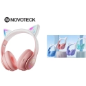 STN-07 AURICULARES BLUETOOTH GATO RGB