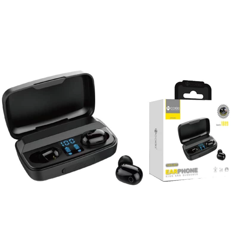 TWS-W7 Auriculares Negro Bluetooth Airpods
