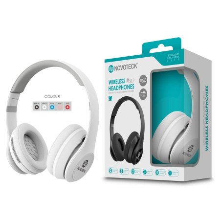 Auscultador Bluetooth Branco BT-003