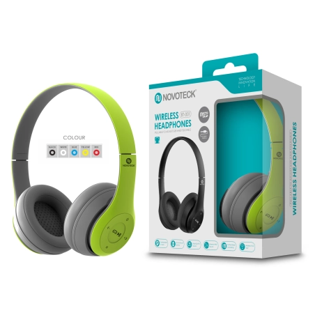 Auscultador Bluetooth Verde BT-001