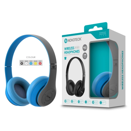 Auscultador Bluetooth Azul BT-001