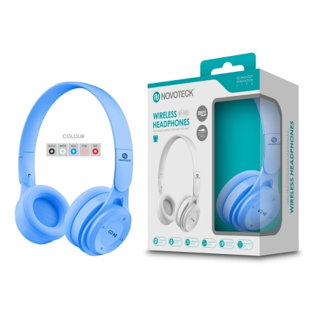 Auscultador Bluetooth Azul BT-002