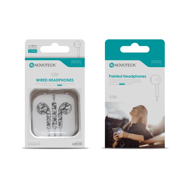 Auricular Com Desenho E-030 Design 4