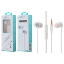 E-019 Auriculares Com Micro Branco